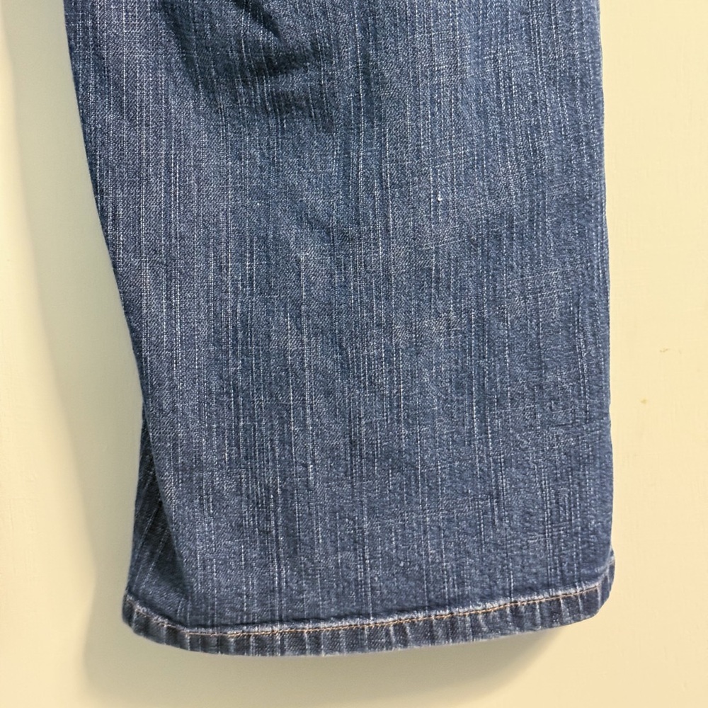 Tommy Hilfiger Plus 22 Cropped Straight Jeans 25 Inseam Medium Wash - Picture 13 of 15